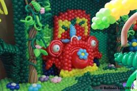 Fifi virágoskertje lufiszobor magyar rekord