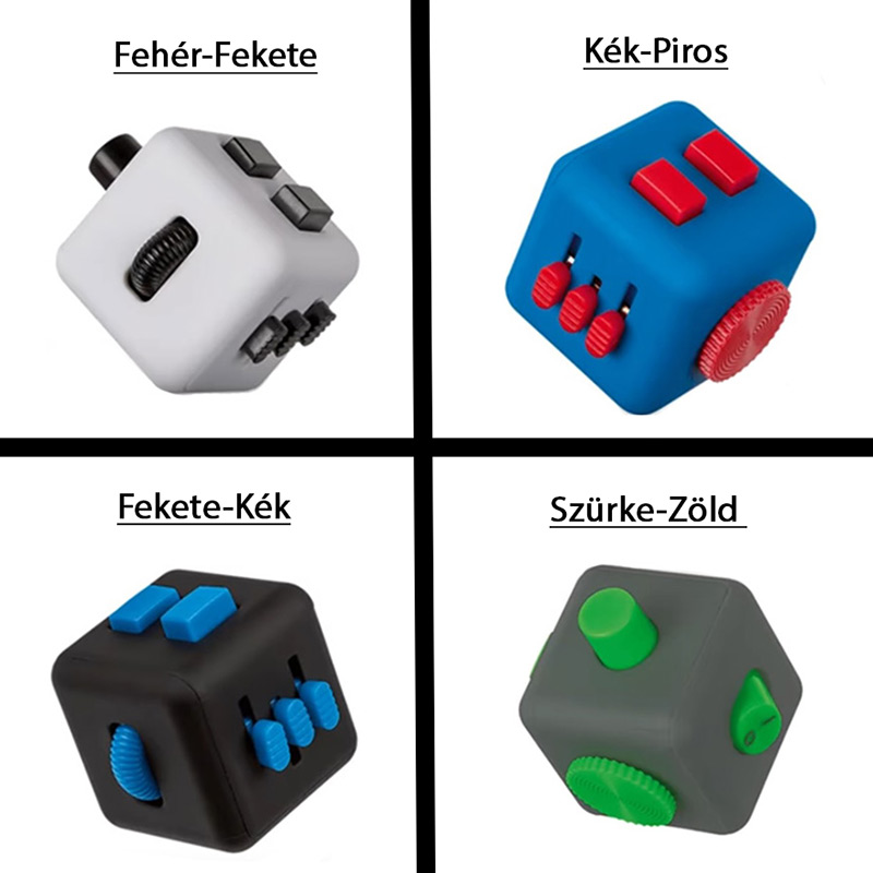 Stesszoldó nyugi kocka