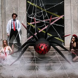 Óriási Pók Levegős Fólia Lufi Halloween-re, 279 cm
