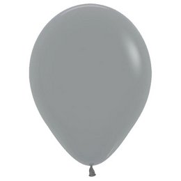 Galambszürke Gumi (Latex) Lufi, 50 db, 30 cm