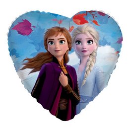Disney Jégvarázs Anna és Elza Héliumos Fólia Lufi, 43 cm