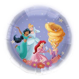 Disney Princess - Hercegnők Héliumos Fólia Lufi, 43 cm