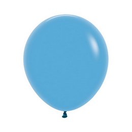 Kék Latex (Gumi) Lufi, 25 db, 46 cm