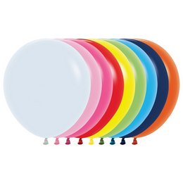 Latex (Gumi) Lufi Vegyes Fashion Színekben, 25 db, 46 cm