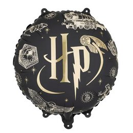 Harry Potter Fekete Arany Héliumos Fólia Lufi, 46 cm