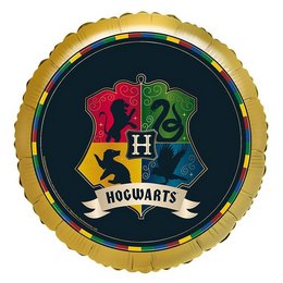 Harry Potter Roxfort Házak Héliumos Fólia Lufi, 46 cm