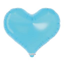 Ibrex Everfloat Jelly Kék Szív Héliumos Fólia Lufi, 46 cm