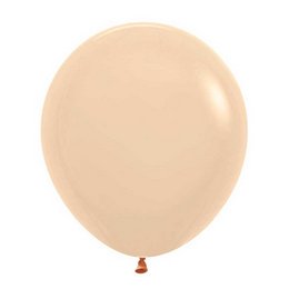 Barack Színű Kerek Lufi, 46 cm, 25 db