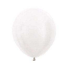 Gyöngyház Latex (Gumi) Lufi, 25 db, 46 cm