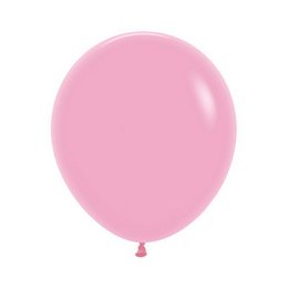 Rózsaszín Latex (Gumi) Lufi, 25 db, 46 cm