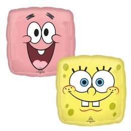 SpongyaBob és Patrik Héliumos Fólia Lufi, 46 cm