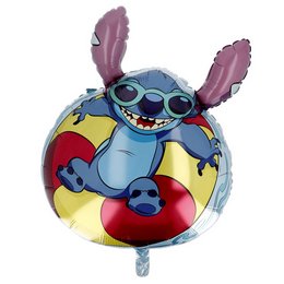 Disney Stitch Summer Héliumos Fólia Lufi, 62 cm
