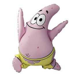 Spongyabob - Csillag Patrik Héliumos Fólia Lufi, 81 cm