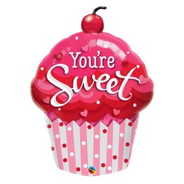 Muffin Alakú - You're Sweet Cupcake Héliumos Fólia Lufi, 89 cm