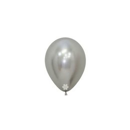 Reflex Silver - Chrome Ezüst Lufi, 50 db, 12 cm