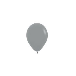 Galambszürke Gumi (Latex) Lufi, 50 db, 12 cm