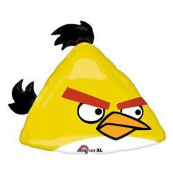 Angry Birds - Sárga Madár Héliumos Fólia Lufi, Super Shape