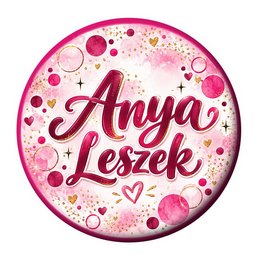 Anya Leszek Kitűző - 5,5 cm
