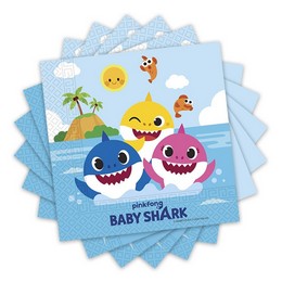 Baby Shark Parti Szalvéta