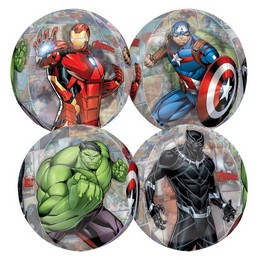 Bosszúállók - Avengers Ultra Mintás Gömb Alakú Héliumos Lufi
