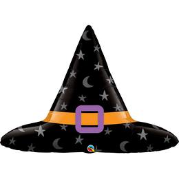 Boszi Kalap - Witch's Hat Héliumos Fólia Lufi Halloween-re