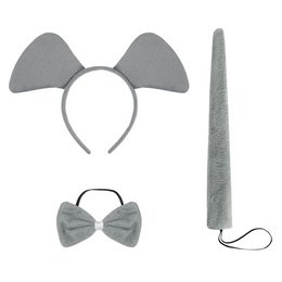 Elefánt Jelmezkellék Szett