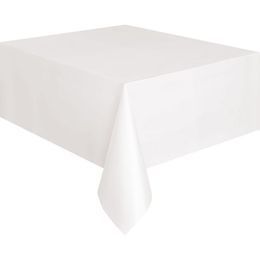 Fehér Műanyag Asztalterítő