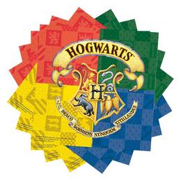 Harry Potter Hogwarts Parti Szalvéta - 33 cm x 33 cm, 20 db