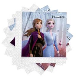 Jégvarázs 2 - Frozen 2 Parti Szalvéta - 33 cm x 33 cm, 20 db