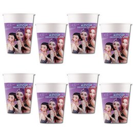 K-POP Demon Hunters - Démonvadászok Parti Pohár - 200 ml, 8 db-os