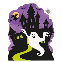 Halloween Dekorációs Karton - Kísértetház