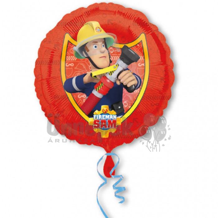 17 inch-es Fireman Sam - Tűzoltó Héliumos Fólia Lufi