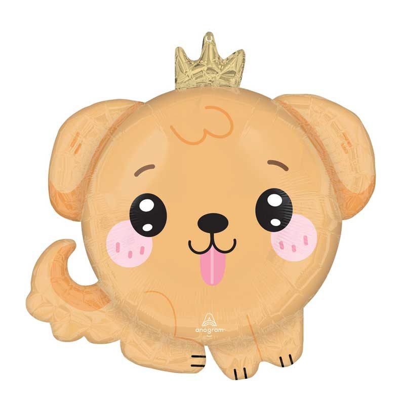 21 inch-es Cuki Kutya - Kawaii Puppy Fólia Lufi