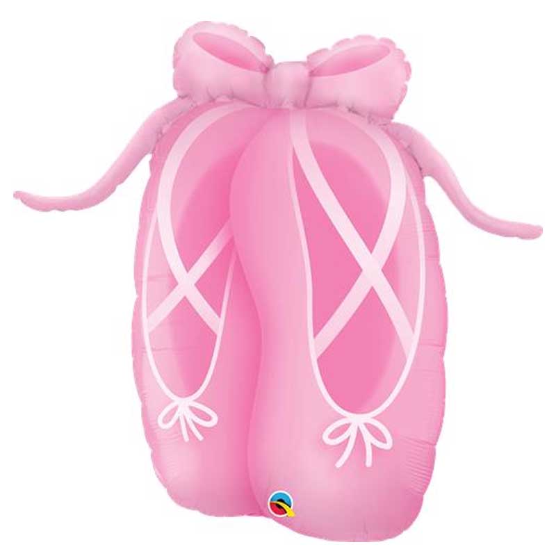 Ballerina Cipő Héliumos Fólia Lufi, 89 cm