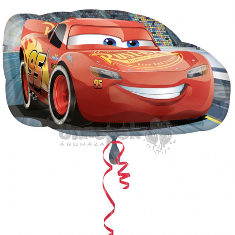 Cars - Verdák McQueen Super Shape Fólia Lufi