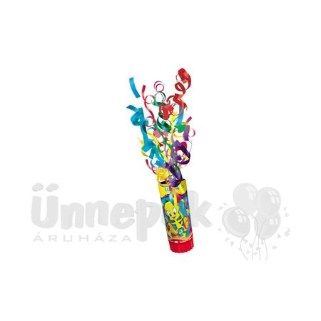 Csőrike Parti Mini Szerpentin Ágyú - 11 cm, 2 db-os