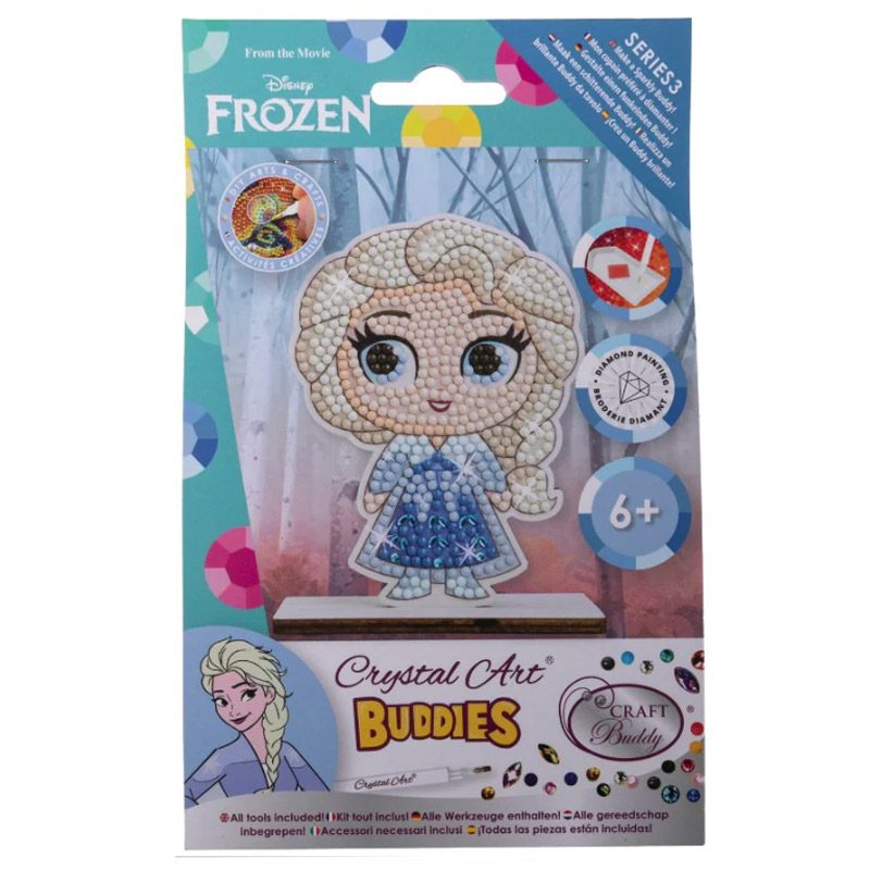 Gyémántszemes Kirakó - Jégvarázs: Elsa