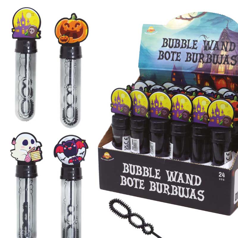 Halloween Mintás Buborékfujó Vegyesen
