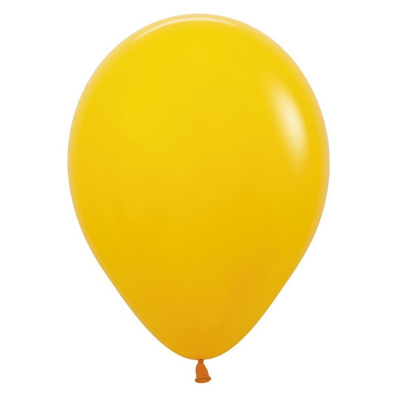 12 inch-es Honey Yellow - Méz Sárga Lufi (50 db/csomag)