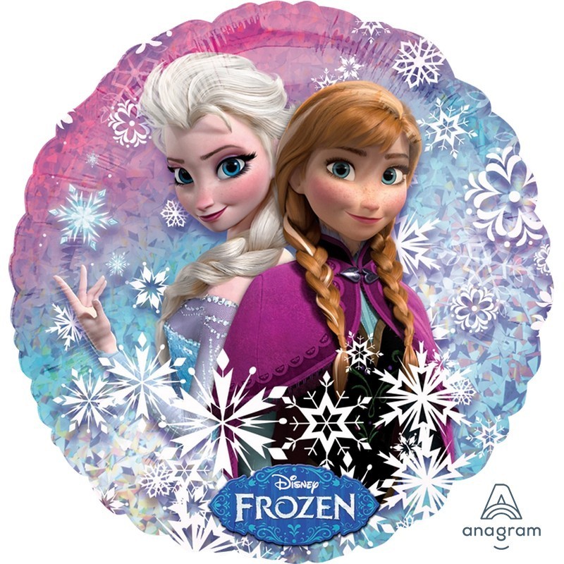 18 inch-es Jégvarázs - Disney Frozen - Holografikus Héliumos Fólia Lufi