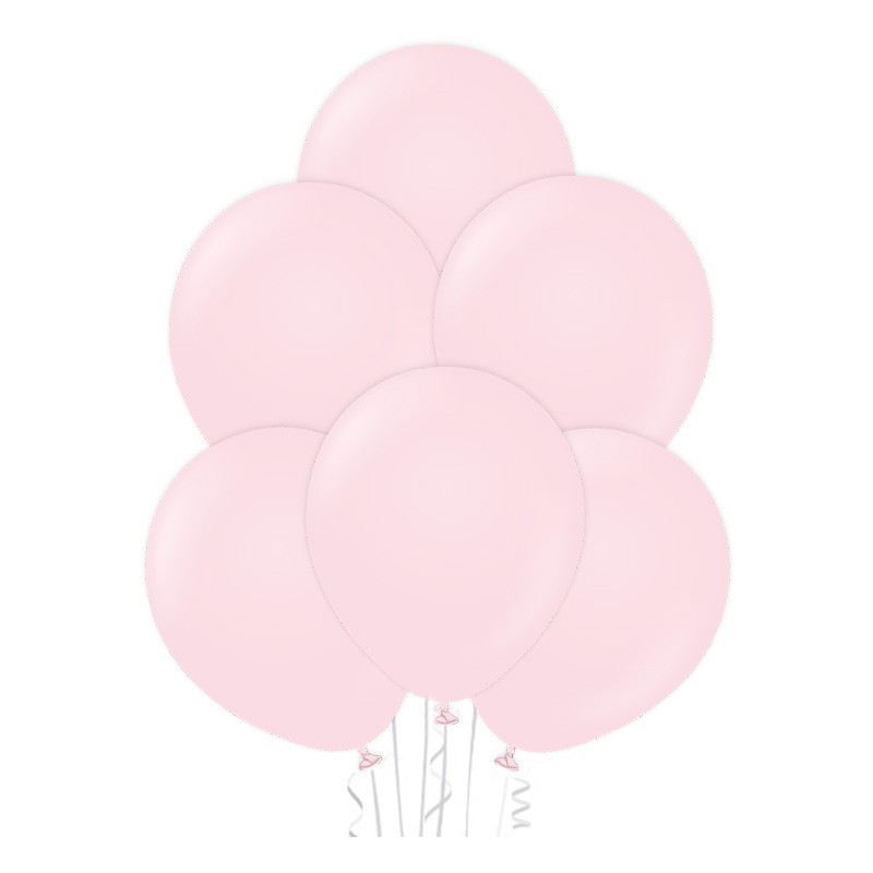 12 inch-es Light Pink - Világosrózsaszín Kerek Lufi (100 db/csomag) - Kalisan