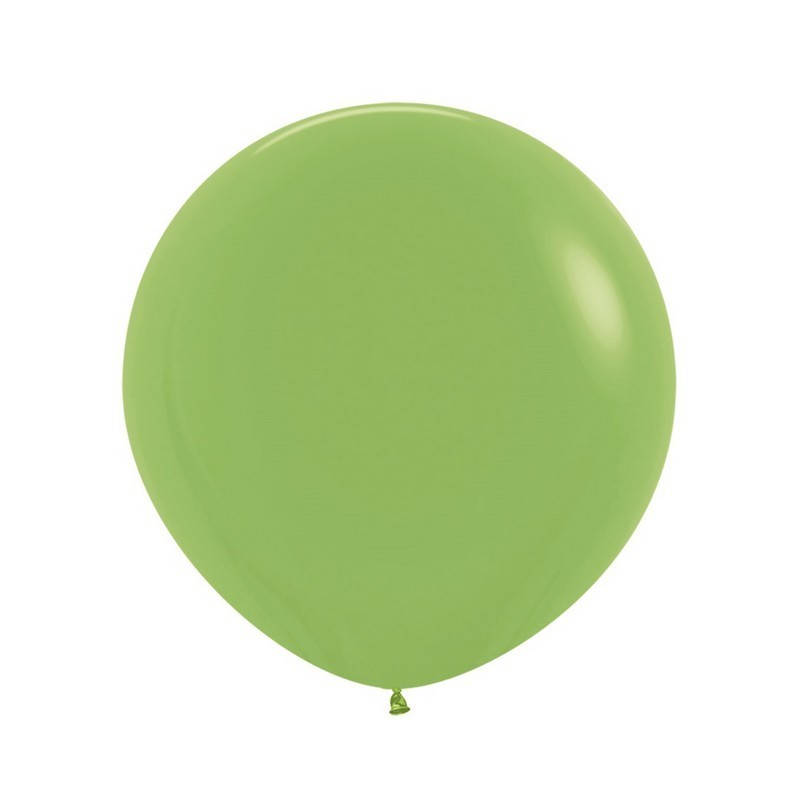 24 inch-es Lime Green - Limezöld Lufi (10 db/csomag)