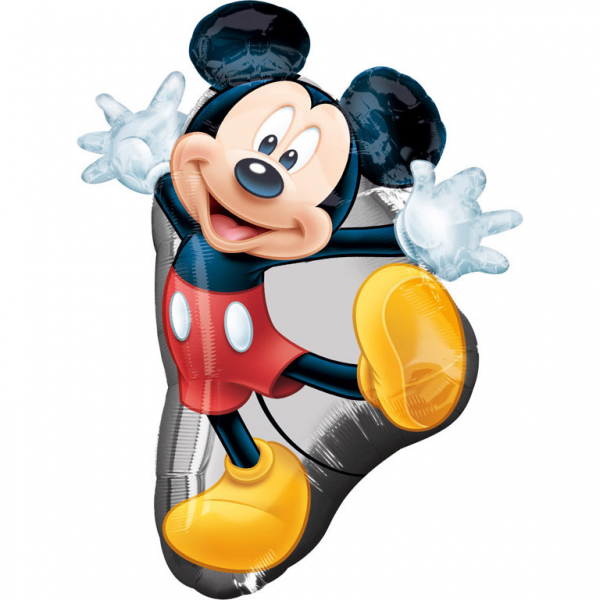 Mickey Mouse Full Body - Mickey Egér Super Shape Héliumos Fólia Lufi