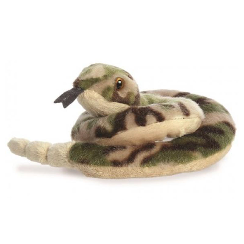 Mini Flopsies Plüss - Kígyó, 20 cm-es