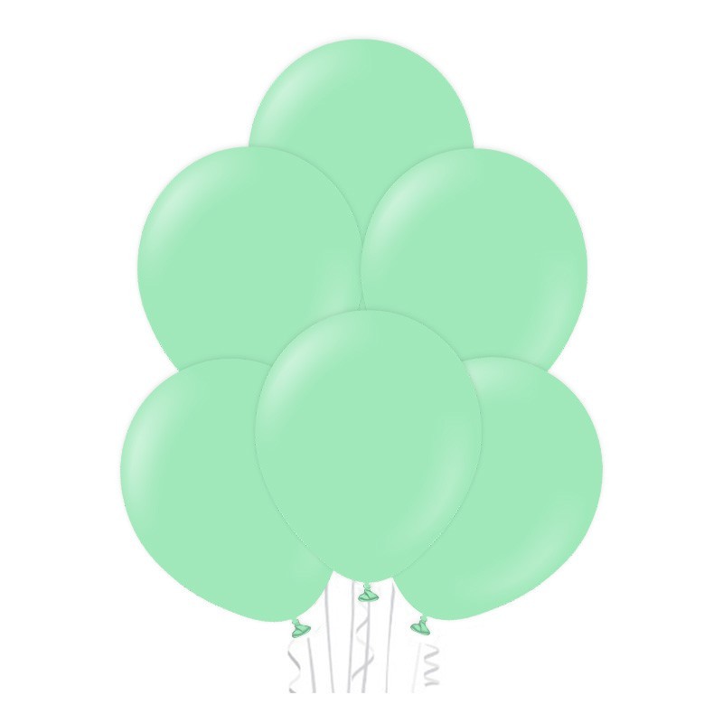 12 inch-es Mint Green - Mentazöld Kerek Lufi (100 db/csomag) - Kalisan