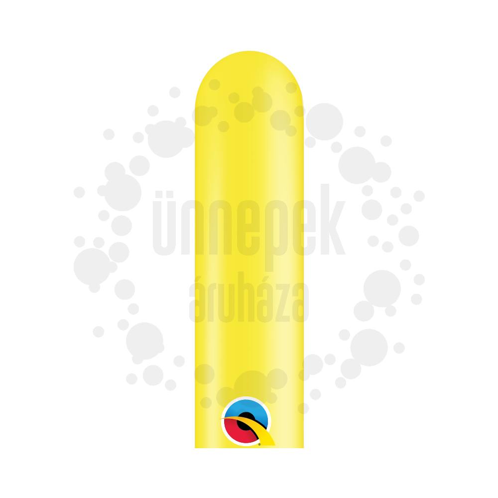 260Q Yellow (Standard) Party Modellező Lufi (100 db/csomag)