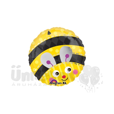 18 inch-es Méhecske - Cute Bumble Bee Héliumos Fólia Lufi