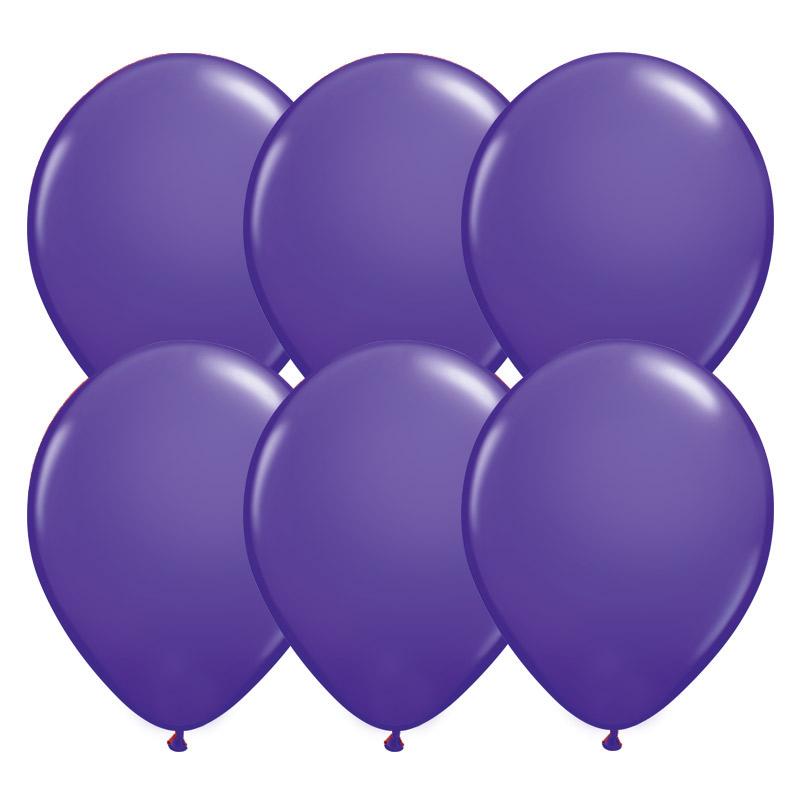 11 inch-es Purple Violet (Fashion) Kerek Lufi (25 db/csomag)