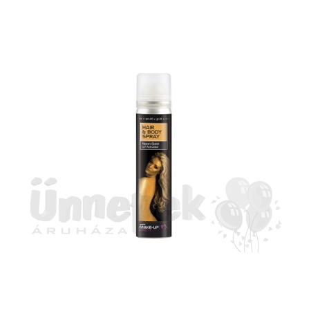 Arany Glitteres Test és Hajspray