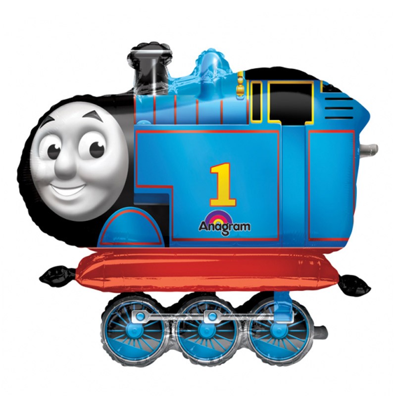 Thomas, a Gőzmozdony - Thomas the Tank Sétáló Fólia Lufi
